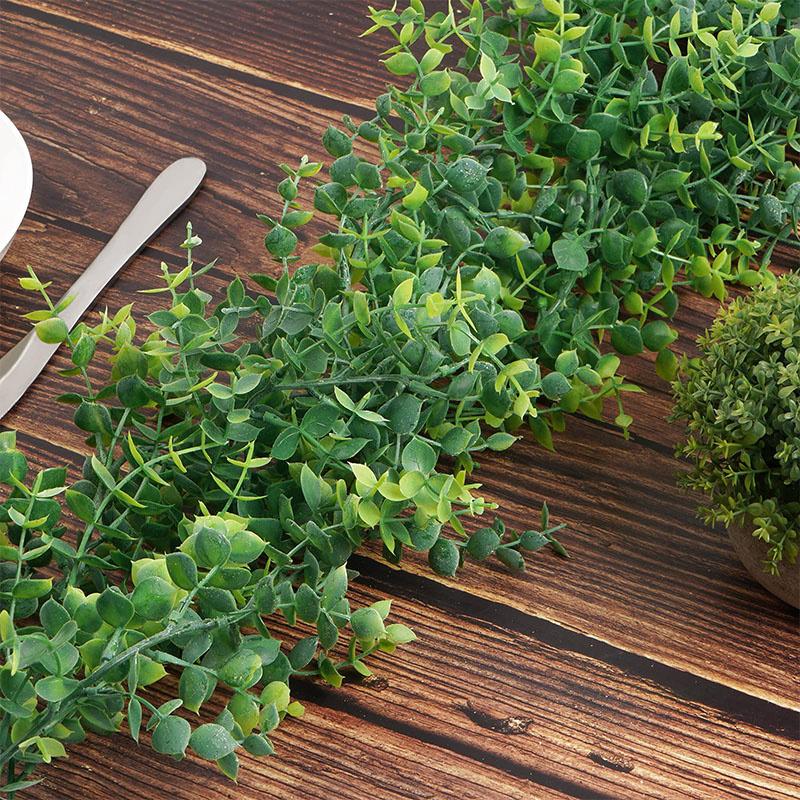 1PC plantă de simulare pentru decorarea casei Decorarea balustradelor de perete și a scărilor rulante Decorarea locurilor de nuntă și de vacanță