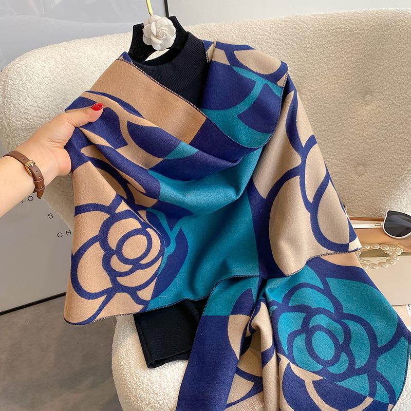 Luxury Cashmere Scarf For Women Thick Warm Winter Blanket Brand Female Luxury Quality Shawl Wrap Bufanda Poncho Echarpe Pashmina