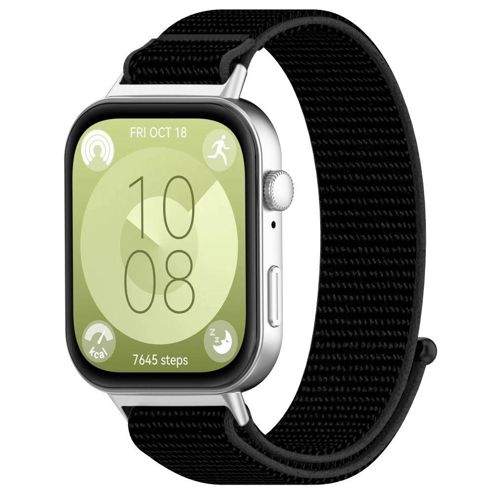 New Nylon Nylon Loop Strap Replacement Adjustable Bracelet Smart Watch Accessories Watchband for Huawei Watch Fit 3