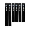 XWKPB1 2025 E46 x5 6pcs Rubber Car Door Edge Protector Stickers Anti Collision Strips For BMW E46 E85 E60 F10 E39 F30 E36 F20 E87 E90 E