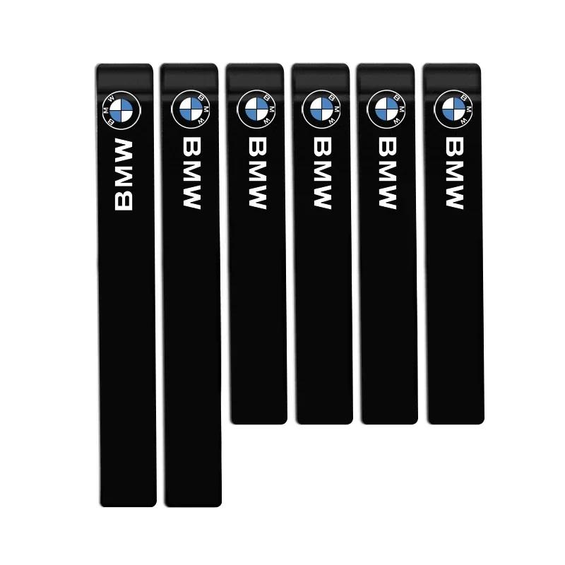 

2025 E46 x5 6pcs Rubber Car Door Edge Protector Stickers Anti Collision Strips For BMW E46 E85 E60 F10 E39 F30 E36 F20 E87 E90 E