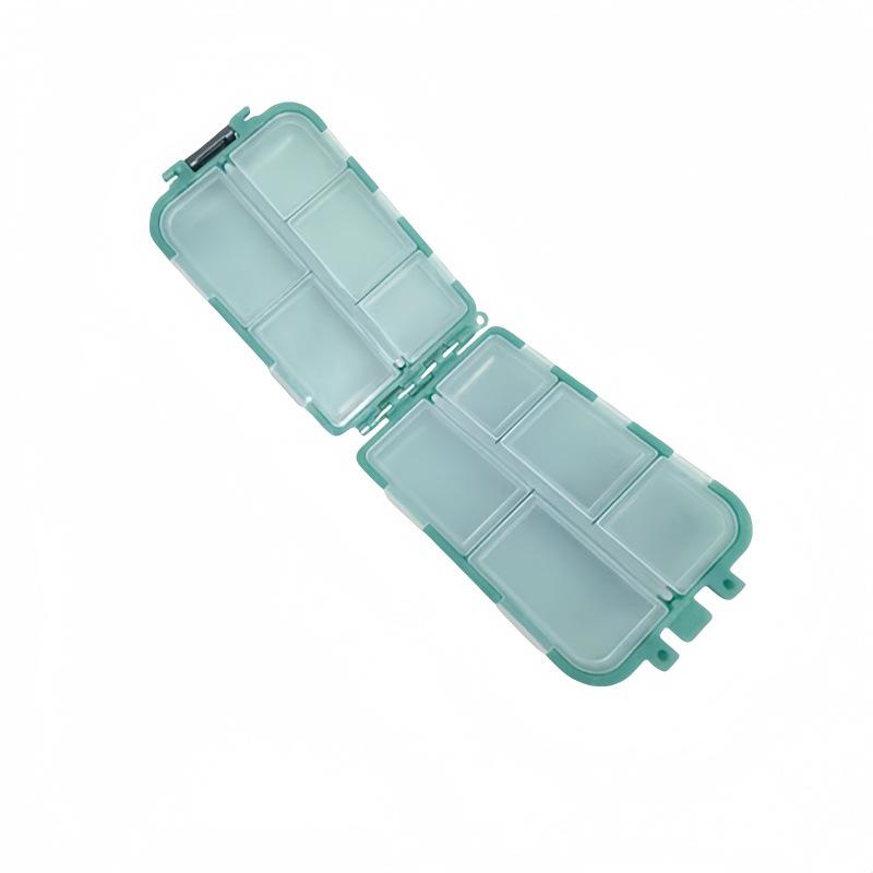 Portable Multi-Functional Fishing Lure Box with Double-Layer Design for Minnow and Accessory Storage