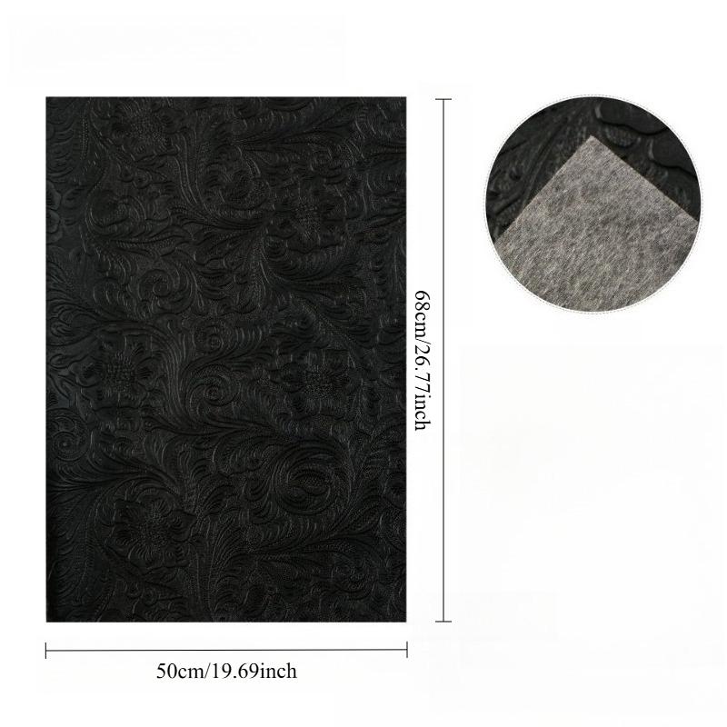 

Rounded and textured silk patterned leather slices, PVC leather, artificial leather, DIY bag, wallet material