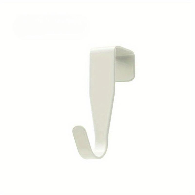Colorful Over-the-Door Hooks - Easy Install, Metal Storage Hangers for Kitchen, Office, and Bathroom Accessories, Utility Hooks