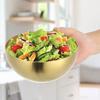 2 szt. Miska na sałatę ze stali nierdzewnej Naczynia stołowe do jedzenia Pojemnik do mieszania warzyw i ryżu Makaron