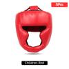 Boxing Helmet Muay Thai Headguard Protective Gear Taekwondo Training Sports Leather MMA Safety Helmet Adult Child Unisex