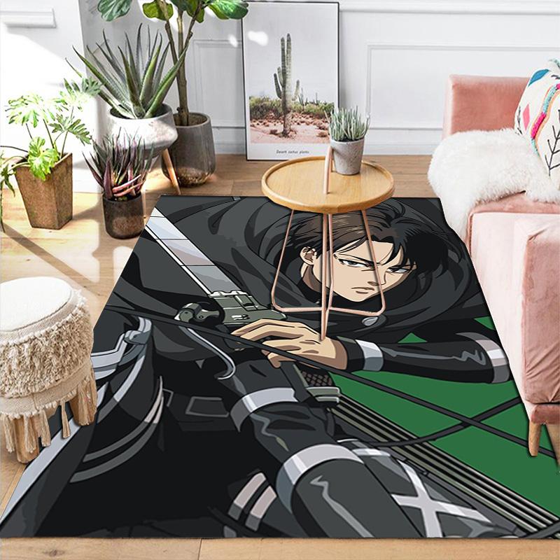 Attack on Titan Rug Floor Mat for Living Room or Bedroom Soft and Comfortable Carpet a Gift for Birthday and Holiday.DFDT261018399