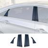Titanium Black Exterior Window Bc-Pillar Decoration For Hyundai Sonata 2011-2014