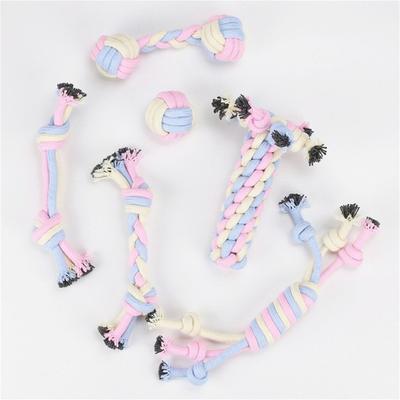Yousheng Pet Toy Super Soft Wear Resistant Cotton Rope Pet Dog Outdoor Indoor Interactive Chew Toy for Home
