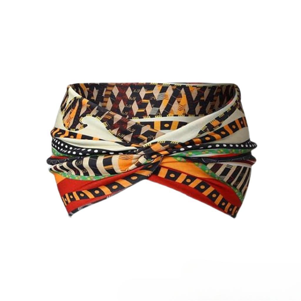 Bohemian Wide Sports Headband for Women - European, American & African Styles