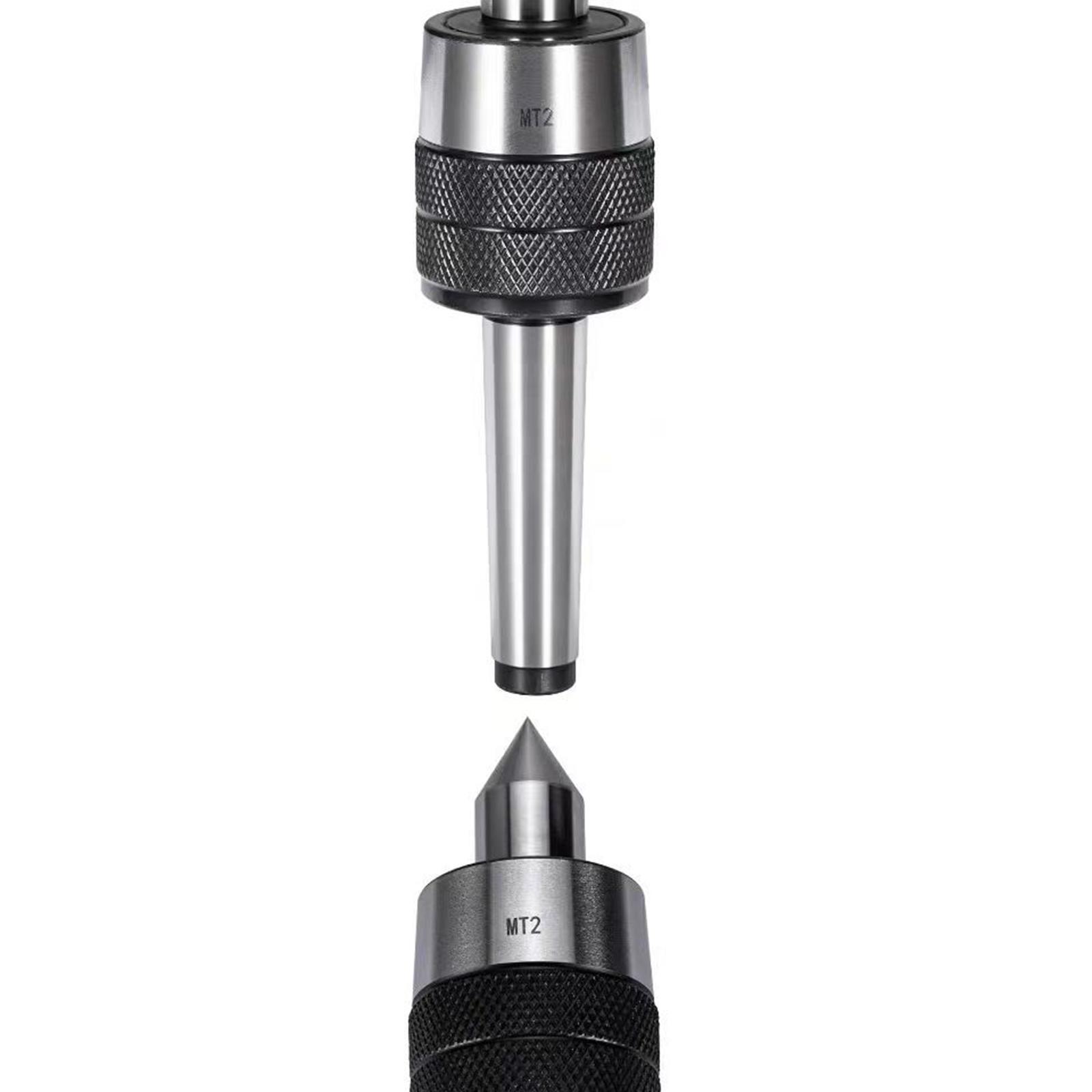 

Heavy Duty MT2 Convolving Killers Tip For Lathes Work Improved Wear Resistance Supports for 6mm To 20mm Shaft Size 1
