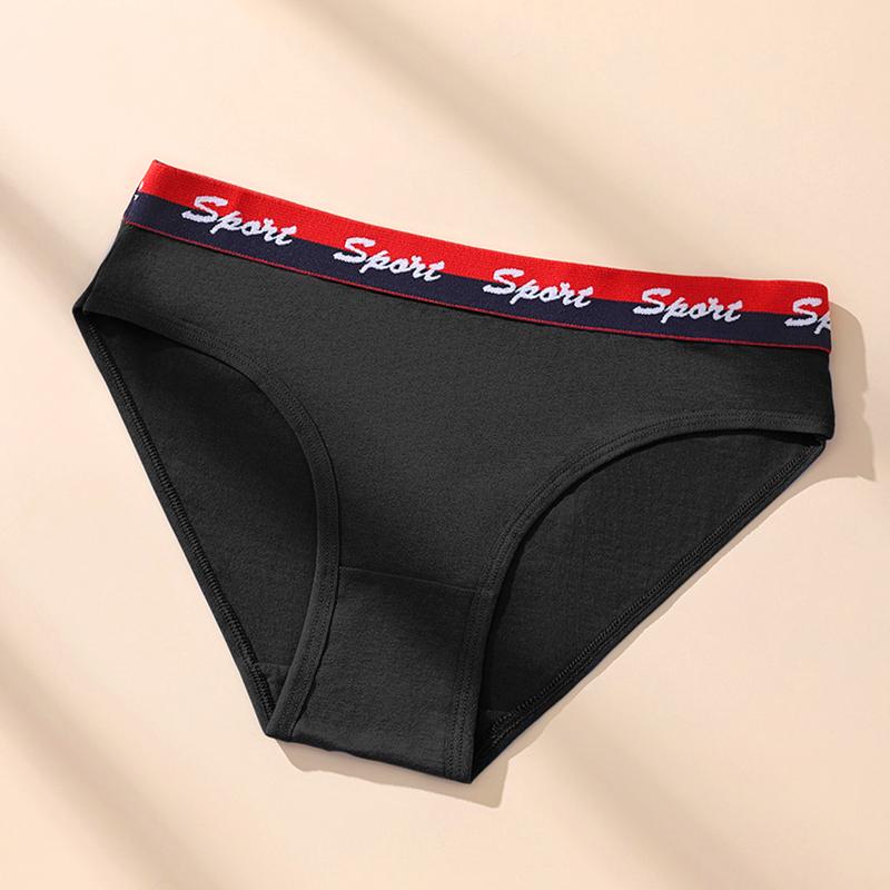 

1 шт. Женские удобные трусики Женские хлопковые трусы Спортивное нижнее белье С низкой посадкой XS