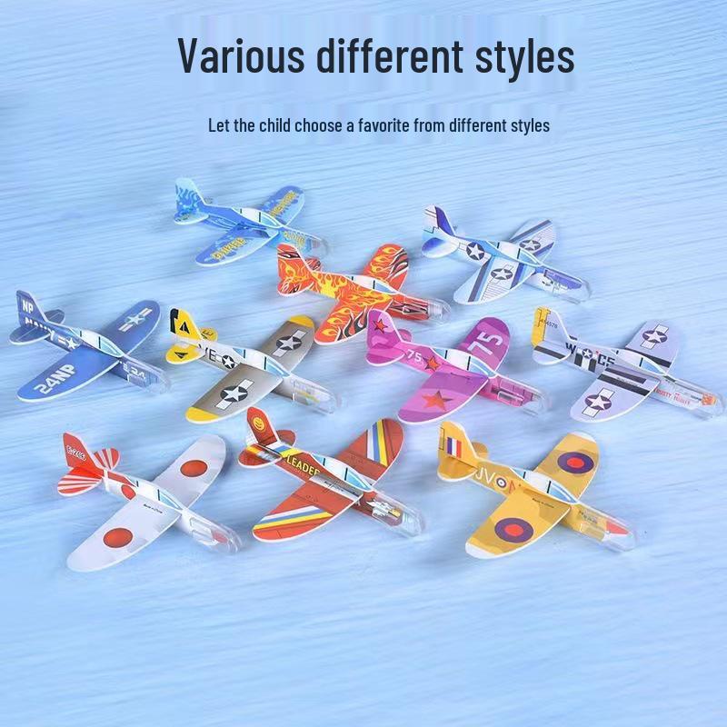 Mini Handheld Foam Airplane Toy - Cute, Thickened Version for Kids, Ideal for Boys' Birthdays