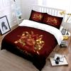 Christmas Ornament Gift Set Bedding Duvet Cover Set Duvet Cover Pillowcases  (1*Duvet Cover 2*Pillowcases, Without Duvet Insert)