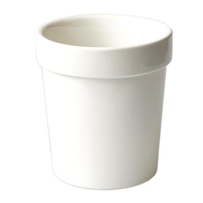 First Living Ceramic Cutlery Holder L, White, 1 Piece, Korean Popular Tableware
