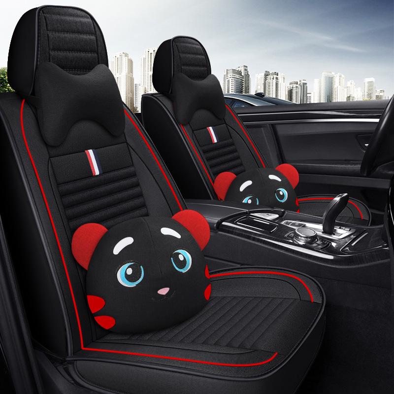 Winning Taurus Maverick Everest Buckwheat Hull Car Seat Cushion: Universal, Health-Focused, Cartoon Design for All Seasons