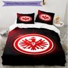 3pcs Duvet Cover Set (1*Duvet Cover + 2*Pillowcase, Without Core), Eintracht Frankfurt Print Soft All‑Season Bedding Set, Home Bedroom Decor Gift