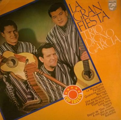 LP Record TRIO DIGNO GARCIA  Trio Digno Garcia 6414300 PHILIPS Netherland Latin Used