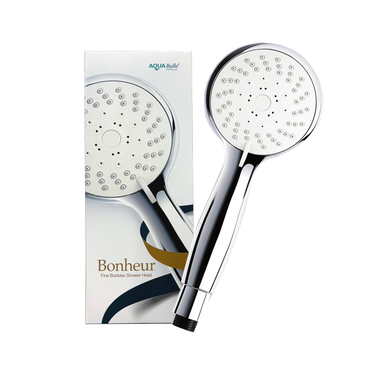 

поток воды Aquabul Healing Mist Shower Bonheur Ultra Fine Bubble Shower Head Японская компания Деликатный туман для успокоения Комфорт мытья Экономия воды