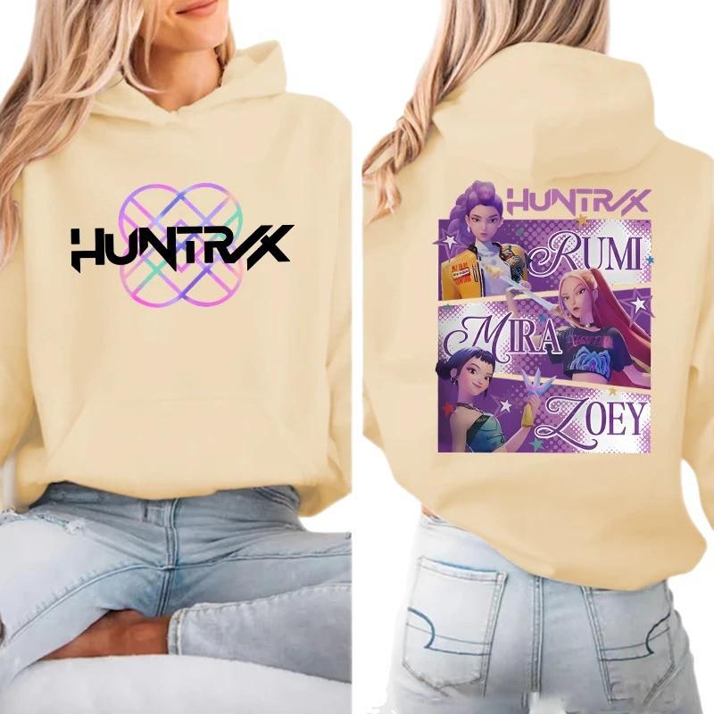 2025 New Hooded Sweatshirt Comfortable  Fashionable Casual Cartoon Print Women's Hooded Sweatshirt