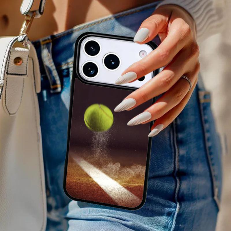 Tennis ball movement Phone Case For iPhone 17 Air 14 15 13 12 Max Cover For Apple 16e 11 Pro Max Plus Coque