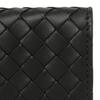 Bottega Veneta Intrecciato Black Key Holder for Men and 284137 V0016 A4 Compatible Case/Key Women, 8806, [Used]