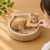 Cotton Rope Large Woven Cat Bed Wear-Resistant Pet Sofa Bed Comfortable Dog Sleeping Bed  Paws Care