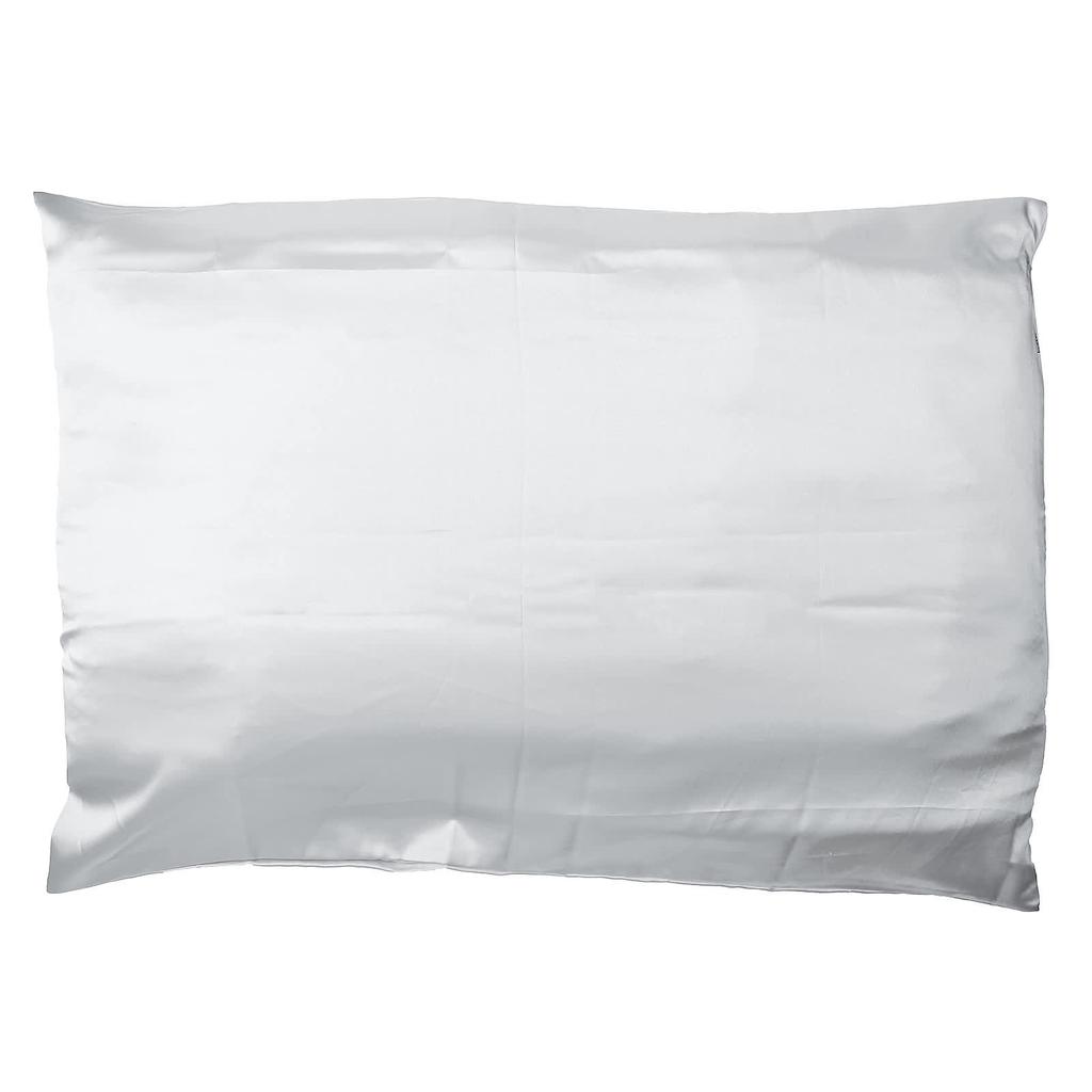 Satin Pillow, Elegant Silver, 1 Pillowcase