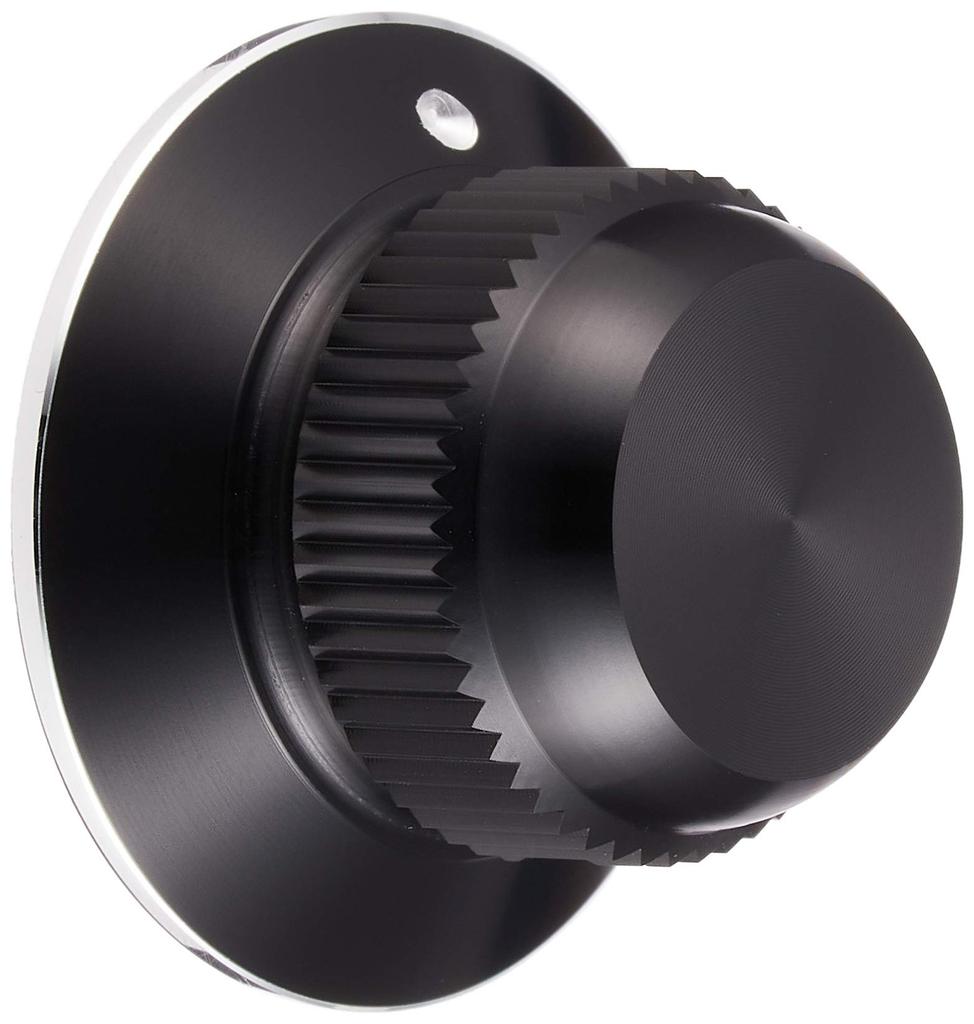 HATA Flatfish Roller Hat Knob Black Set (6.4, Dot)