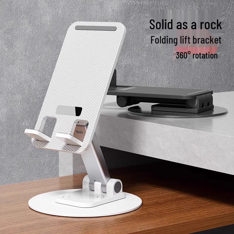 Rotatable and Foldable Desktop Phone Holder Stand with 720° Rotation
