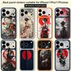 Renaissance Art painting For iPhone 17 pro Max /17 pro Full Cover Decal Skin Wrap 3D Colorful Rear Protective Sticker Film