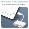Universal Type-C OTG Card Reader: USB Flash, TF, SD for Phones & Computers