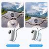 For Insta360 GO 3 / GO 3S PULUZ Magnetic Pendant Holder Quick Release Neck Strap (White)
