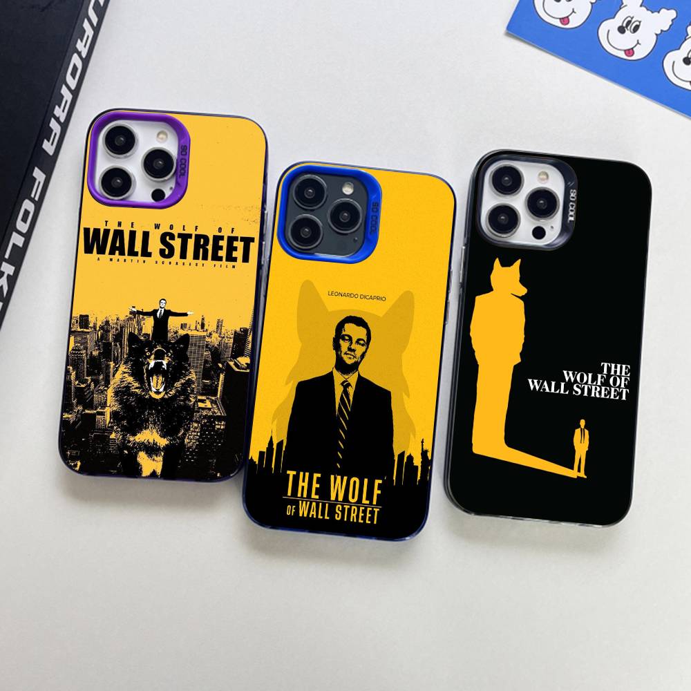 TV The W-Wolf Of W-Wall S-Street Phone Cover For IPhone 16 15 14 13 12 11 17 Pro Max Plus Color Silver Shell