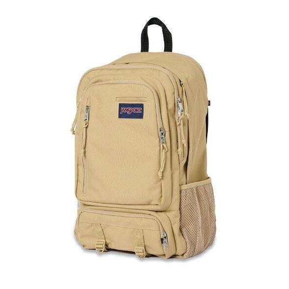 Japan Exclusive Official JANSPORT Backpack ENVOY - TRAVERTINE JS0A86ES7R5 Beige Brown Large Capacity Daypack Day Bag Mens Womens Unisex Laptop Student
