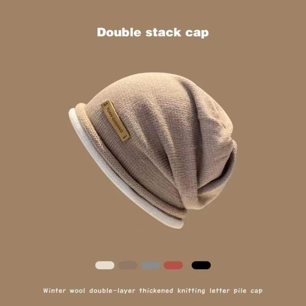 Keep Warm Ear Protector Hat Windproof Winter Cap Fashion Puller Hat  Women Men