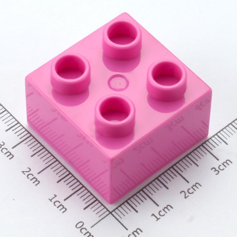 

12pcs DIY Large Building Block Brick 2X2 Bricks Big Size Bricks Toys For Educational Children Kids Gifts