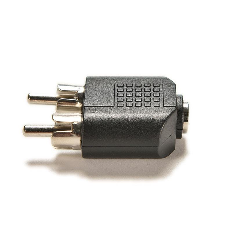 RCA Male Audio Jack Connector Adapter 