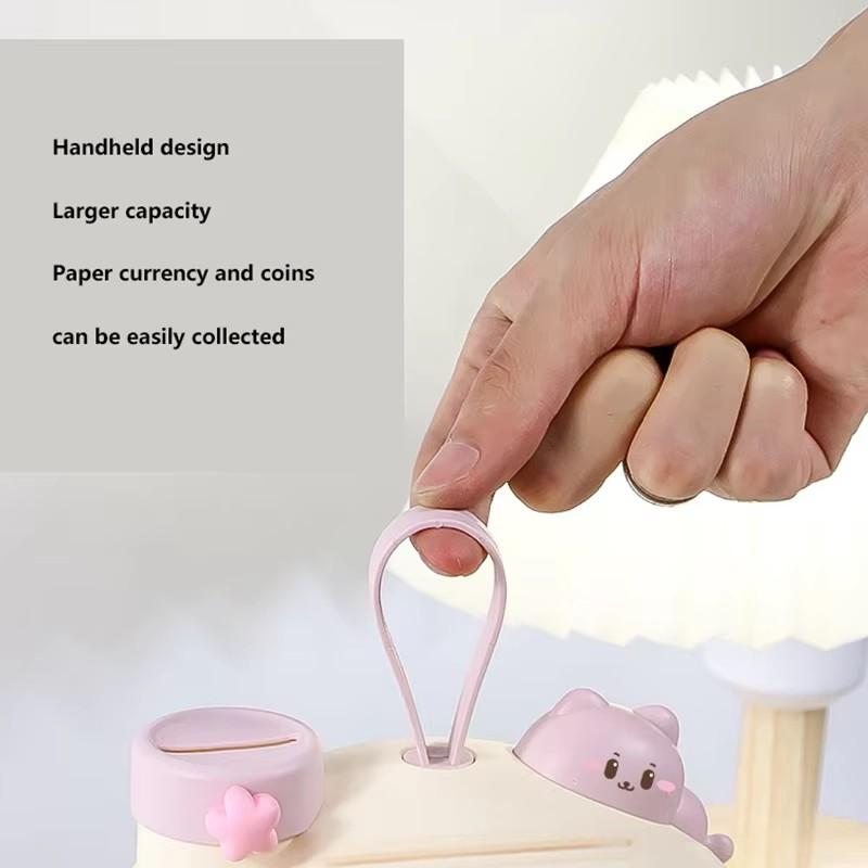Mushroom House Savings Bank High Beauty Small House Creative Access Unbreakable Large Capacity Piggy Bank Diy Desktop Decoration