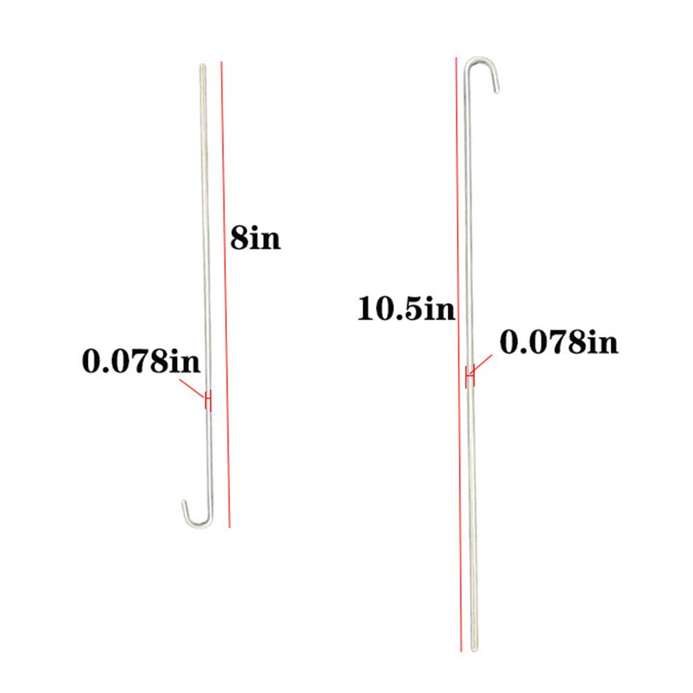 Стяжки для огорожі для собак Стяжки для огорожі 11 калібру Ремонт огорожі Упаковка 100 штук Стяжок для огорожі для садів Стяжки для огорожі 100 штук в упаковці