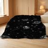 Starry Sky Flannel Blanket - Soft Cozy Skin-friendly Warm Throw for Home, Office Napping, Halloween & Christmas