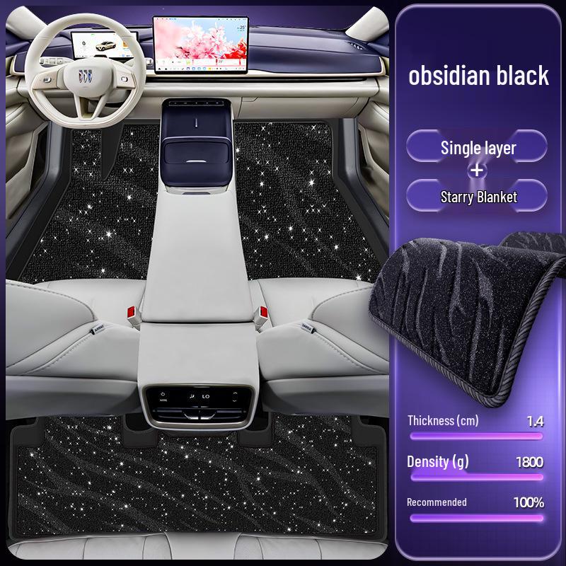 Eco-Friendly Waterproof & Dustproof Floor Mats for Zhijing L7 - Double-Layer Car Interior Accessory