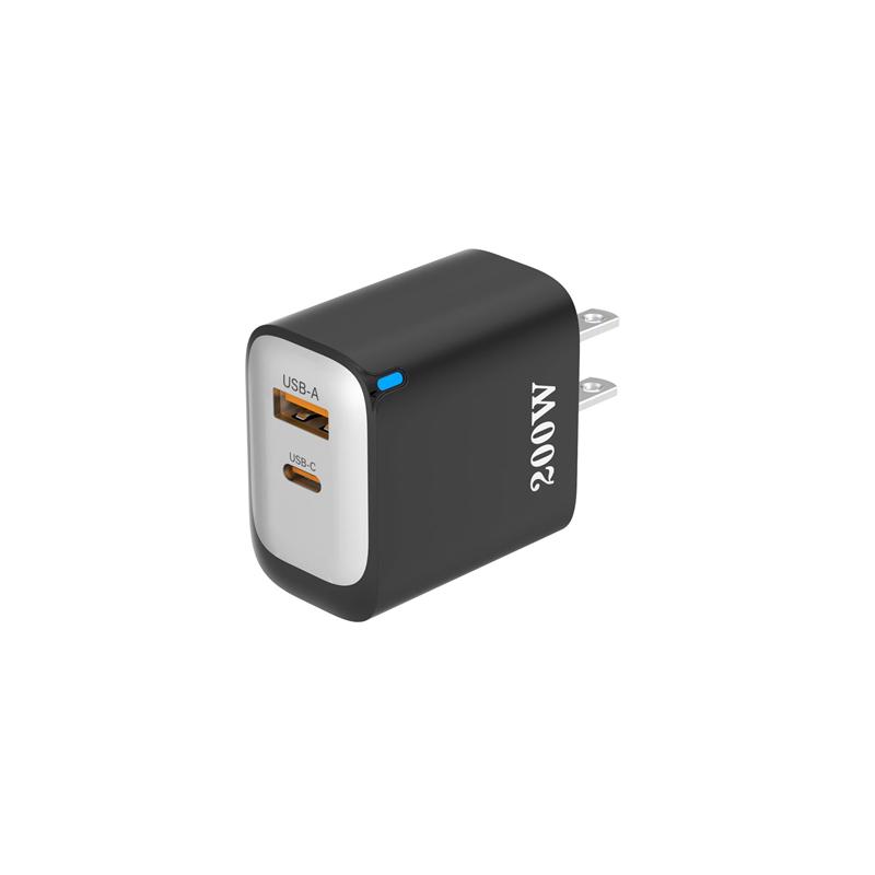 New 200W USB Type C Fast Charge Phone Charger Adapter Quick Charge USB PD EU US UK Plug For Iphone  Samsung