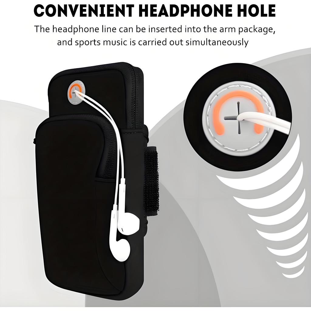 Universal Shockproof Running Armband Phone Holder for Fitness Gym Jogging Cellphone Pouch Case