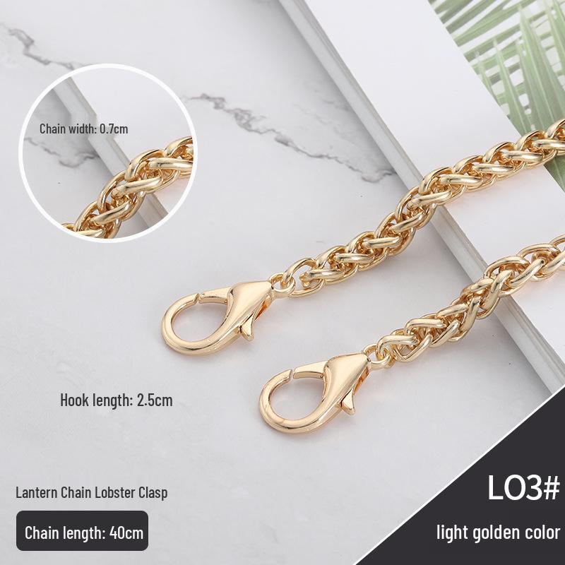 High-End Multi-Style Metal Handbag Chains - Sold Separately