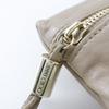 JIMMY CHOO Star studs Pouch beige leather Women Used