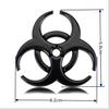 Umbrella Biohazard Logo Car Badge Sticker Side Fender Rear Trunk Emblem Decal for SUV Car  Truck Sports Car Racing Car Motorcycle