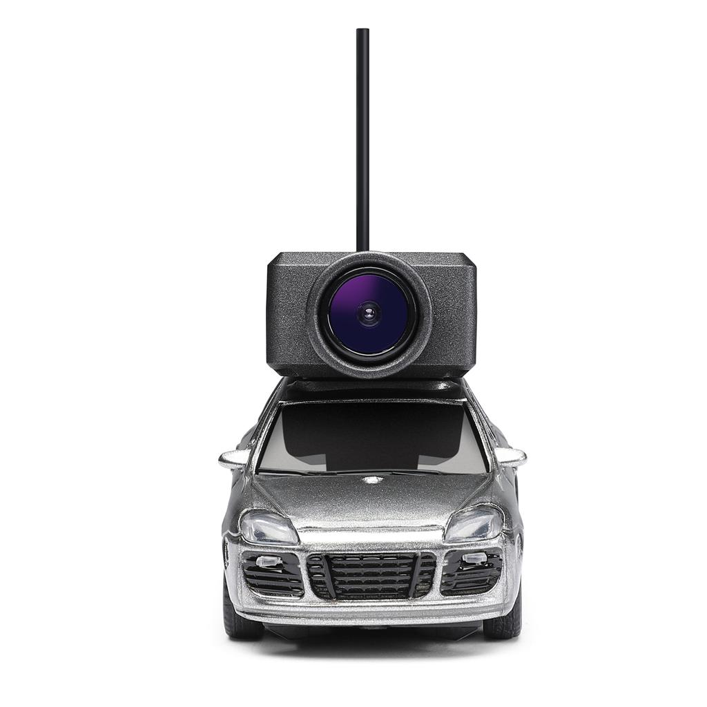 Mini RC Camera Car 1:64 Scale, 2.4G Remote and APP Controlled Toy Vehicle with HD Magnetic Camera, LED Lights, Fun Toy
