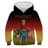 2025 New Minecraft Pop Hoodies Kids T Hoodie Kawaii Zombie Cartoon Boys and Girls Tops Clothes 4 5 6 7 8 9-14 Years Old