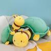 Plyšová hračka 2 v 1, odnímatelná kreslená želva, plyšový měkký polštářek zvířátka Kreativní narozeniny
